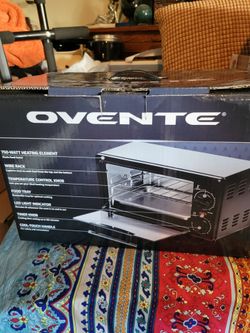 New Ovente Countertop Toaster Oven 750W