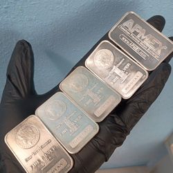 1 Oz Silver Bar 