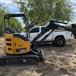 2019 JOHN DEERE 26G mini Excavator 