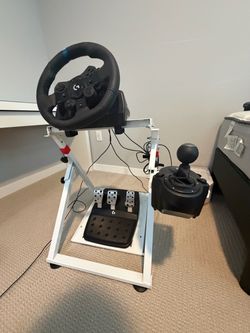 G923 TRUEFORCE Sim Racing Wheel with shifter and stand