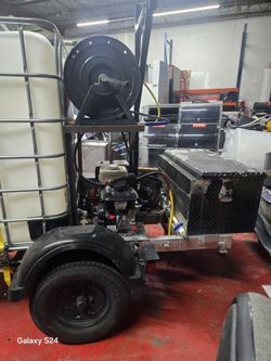 Pressure Washing  trailer
