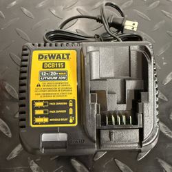 DEWALT 12V to 20V Lithium-Ion Battery Charger $89 plus tax at Home Depot