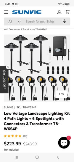 Sunvie Landscaping kit with transformer, brand new in box