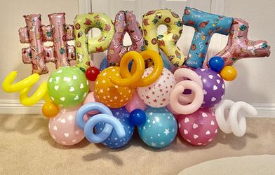 Party balloons decorations