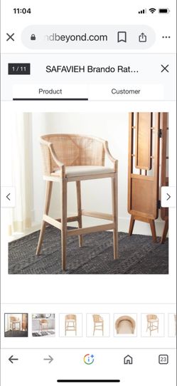 New In Box Counter Height Bar Stools