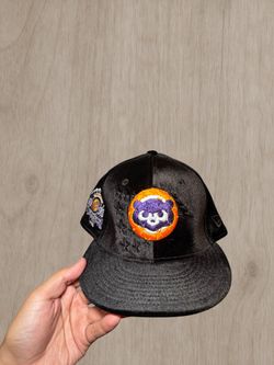 New Era Chicago Cubs 1990 All-Star Game Black Velvet Fitted Hat Size: 7 1/2