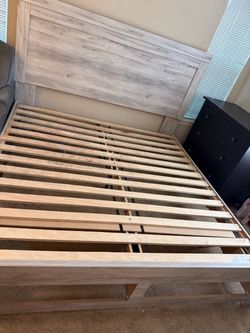King size bed frame
