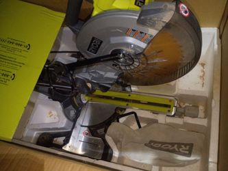 10" Ryobi Sliding Miter Saw