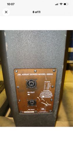 Jbl array serie 4894