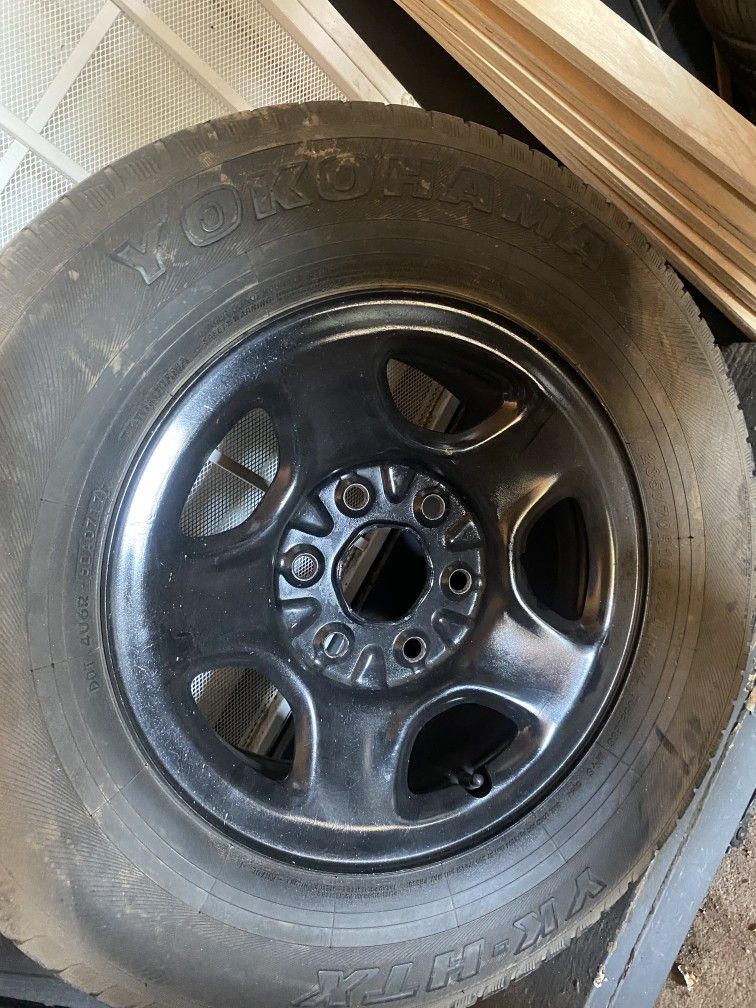 Chevy Silverado Spare Tire