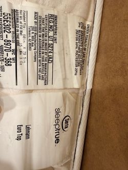 Serta SleepTrue Queen Euro Top Mattress