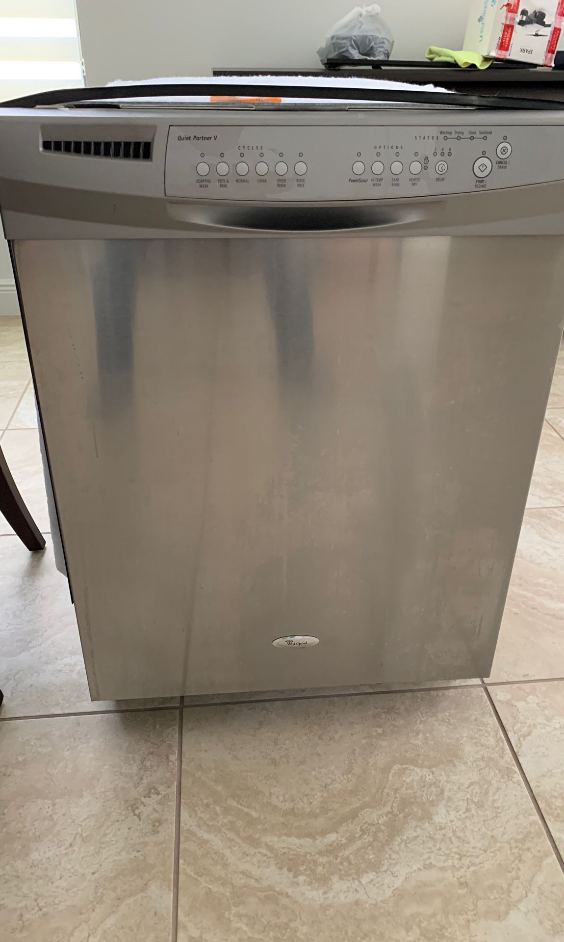 Dishwasher Whirlpool quiet partner V Good condition or parts for Sale