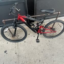 Red And Black Bike 