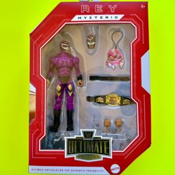 Mattel WWE Ultimate Edition Legends Rey Mysterio Action Figure Halloween Havoc
