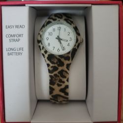 Animal Print Watch