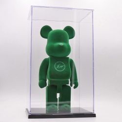 DuvinDD Acrylic Display Case for Large Collectibles, Clear 29.1" Tall Acrylic Box Bearbrick 1000% Display Case for Doll Action Figures Figurine, Count