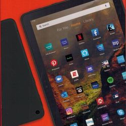 Amazon Fire HD 10 inch tablet, 1080p Full HD, 32 GB NEW -UNLOCKED- -

