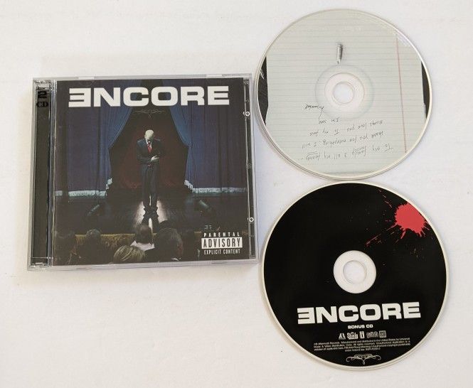 Eminem - Encore Year 2004 2 CDs Bonus Tracks Album Info Below