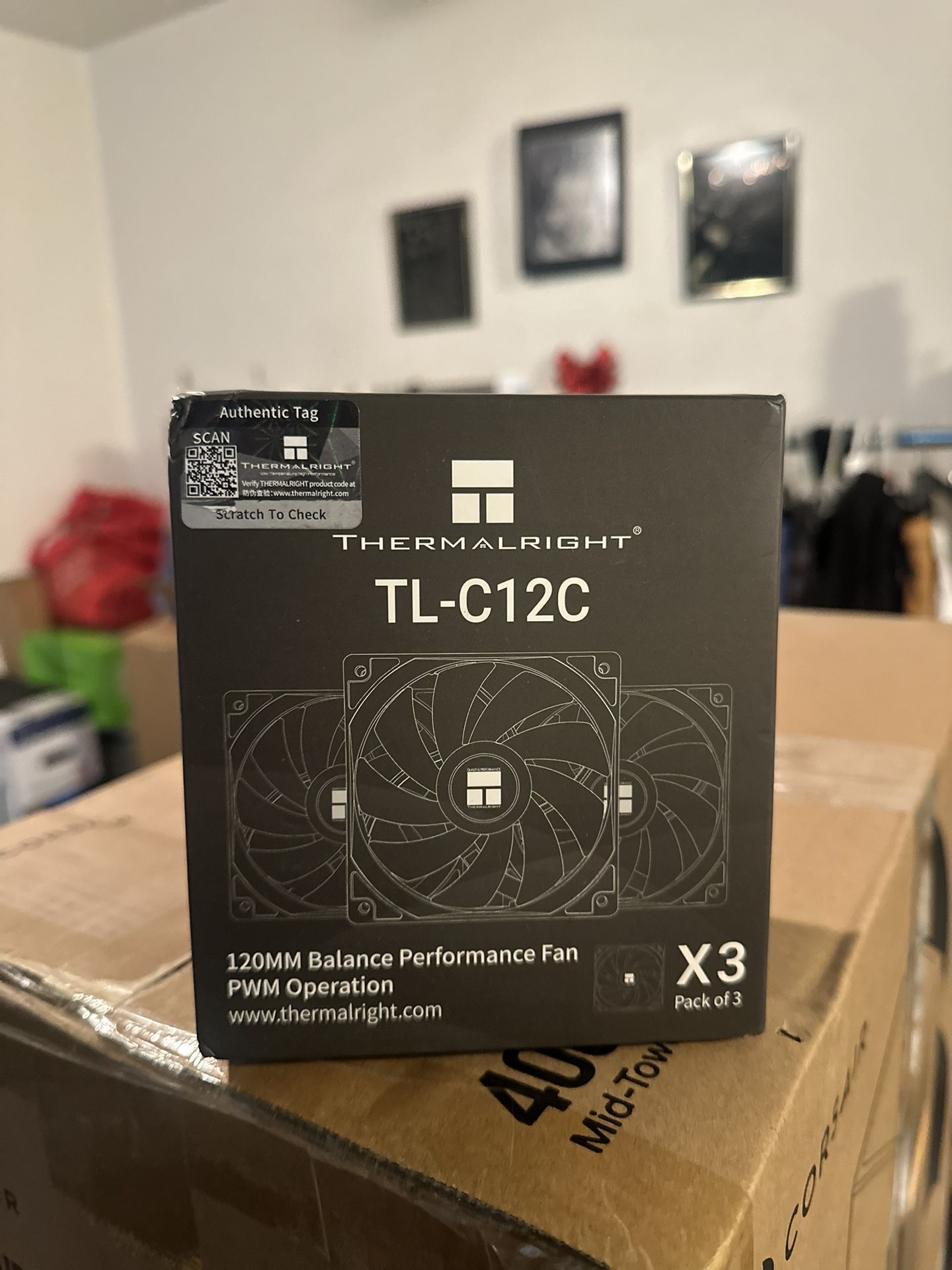 Thermalright TL-C12C X3 CPU Fan 120mm Case Cooler Fan