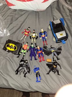 Batman And Superman 12pc Lot Bag#26