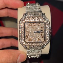 Iced Out GRA Certified Watch