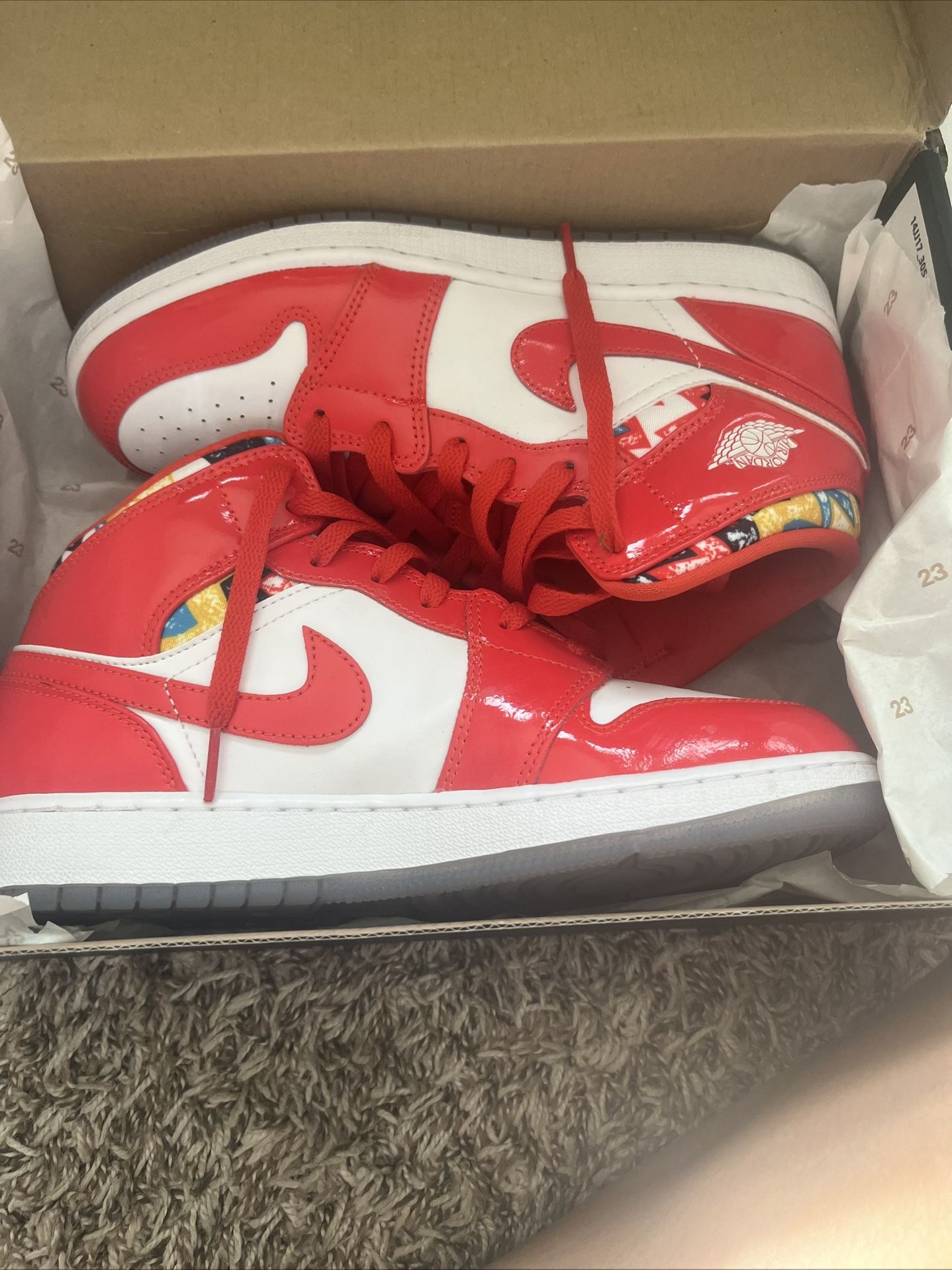 Barcalona Air Jordan 1 Mid
