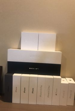 iPhone boxes