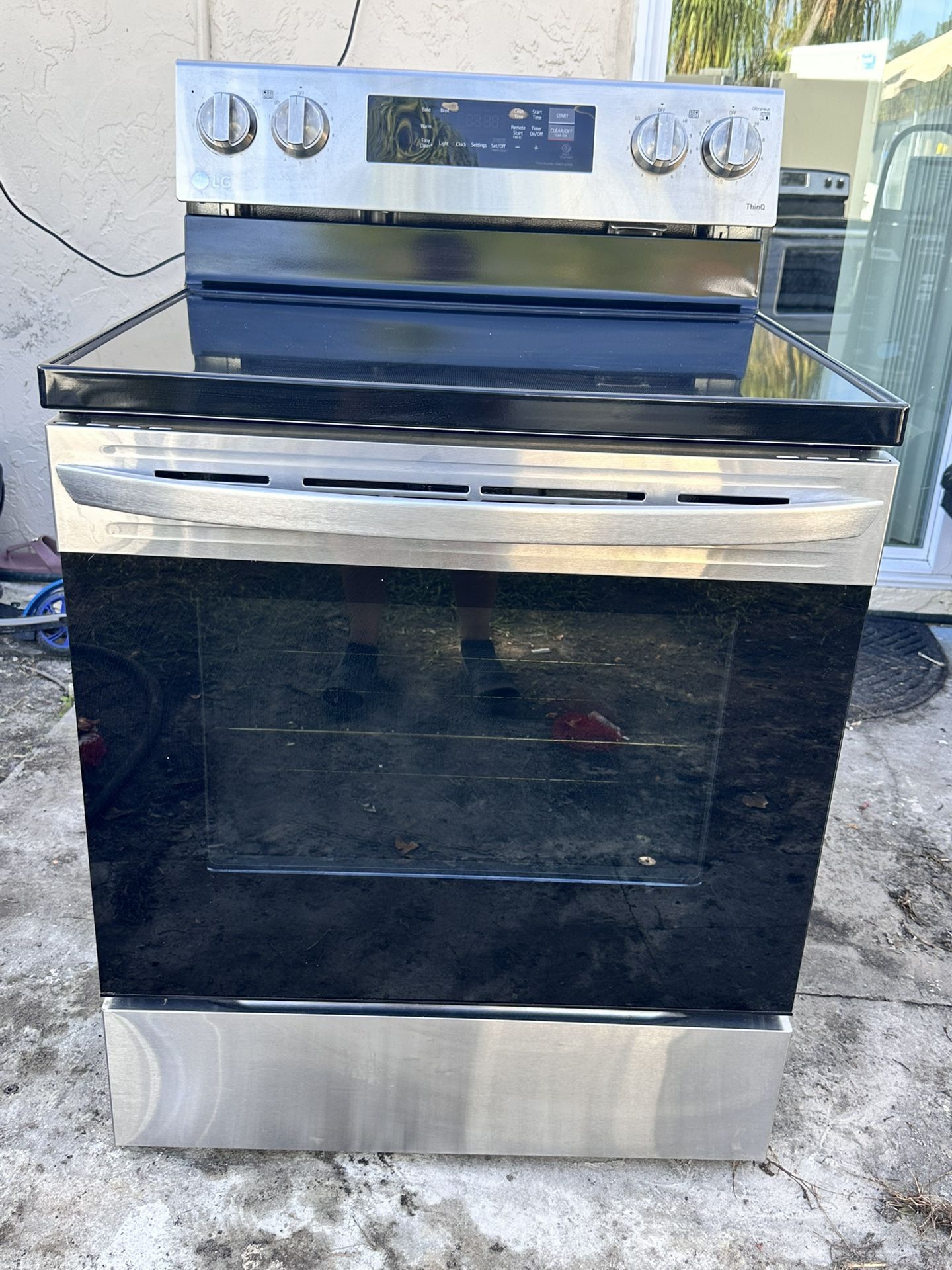 Stove LG Blue Oven 