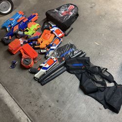 Nerf Guns and Toys