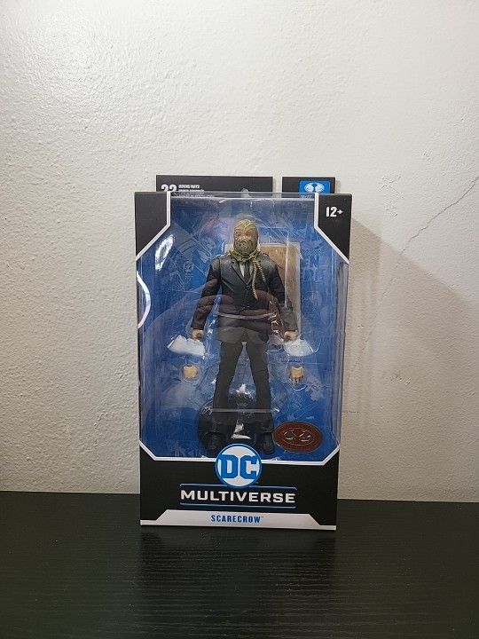 McFarlane Toys DC Batman Begins Scarecrow Platinum Edition Dark Knight Trilogy