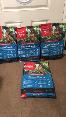 Orijen Guardian 8 Set 4 bags 10 lbs each total 40 lbs exp 2027