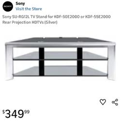 Sony Glass TV Stand