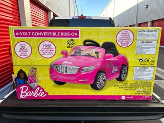 Barbie Powered Ride On With Controller