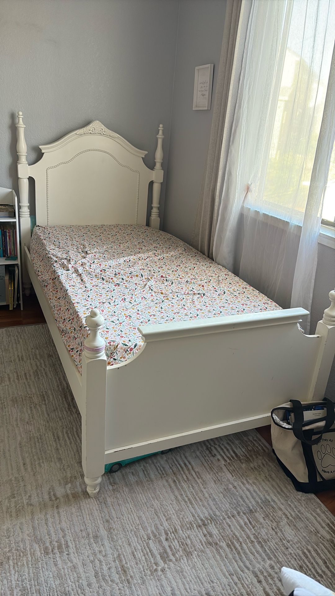 Farmhouse Twin Bed Frame
