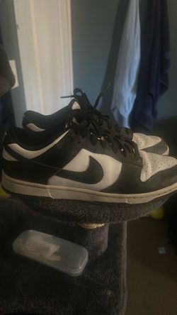 Nike Dunk Low Black White Sneakers