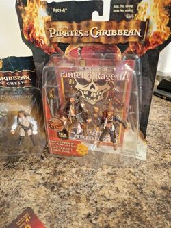 Disney Pirates Of The Caribbean Action Figures 26, New 