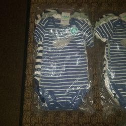 Baby Carter's New 4 Pieces Onesies  Each Pack $ 10 Each Pack 18 Months & 12 Months Available 