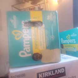 Size 1 Pampers Unopened Diapers