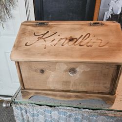 Wooden Storage Bin