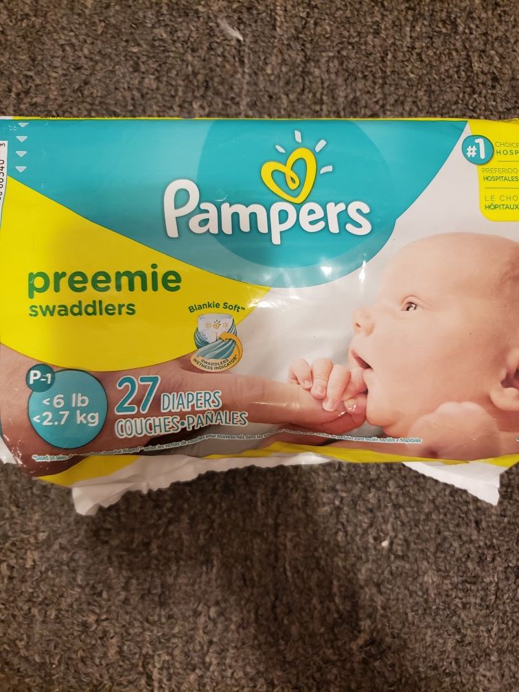 Preemie pampers