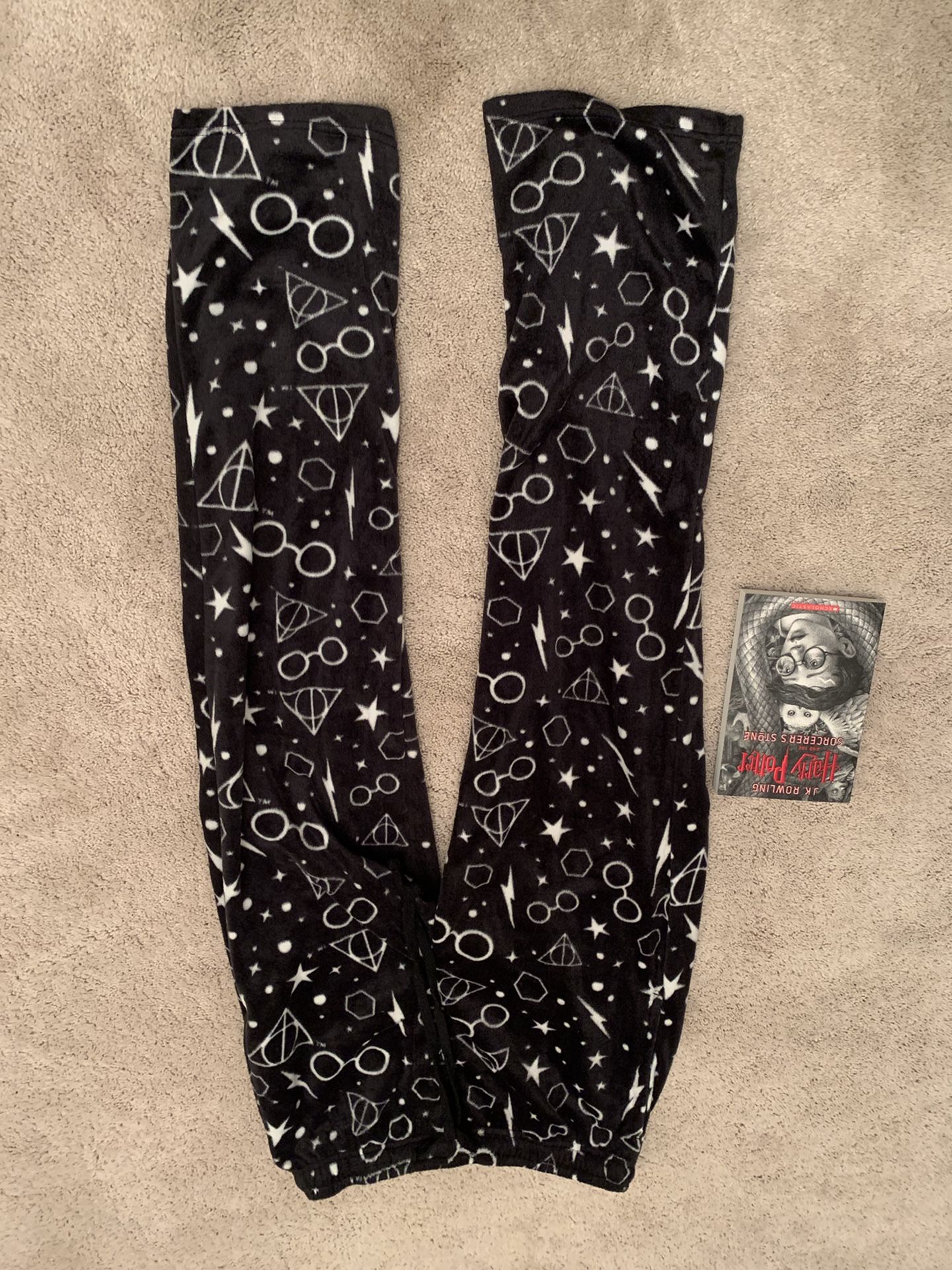 Harry Potter Pijama Pants And Book