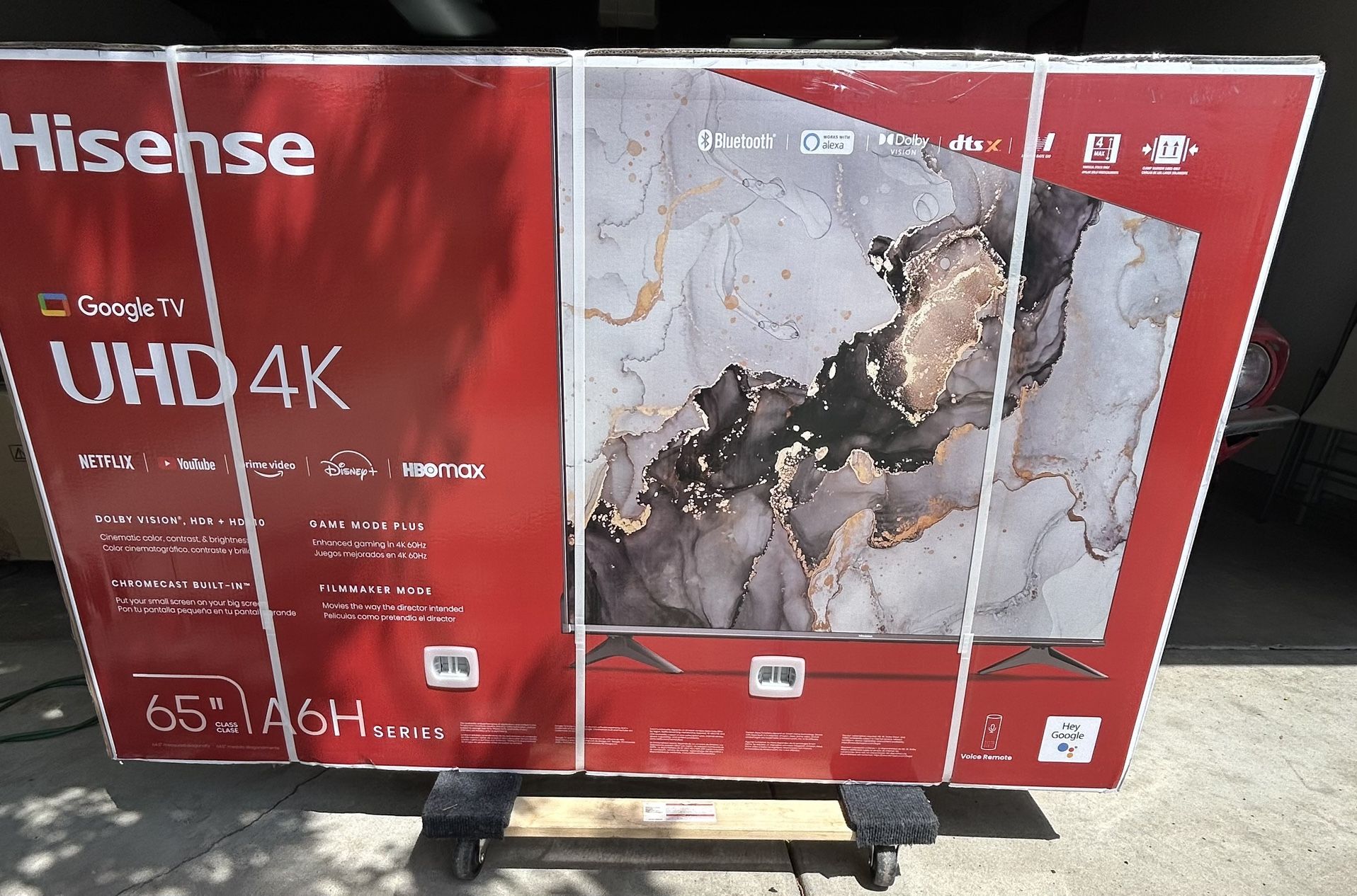 Hisense 65” Inch UHDTV 4K Google TV