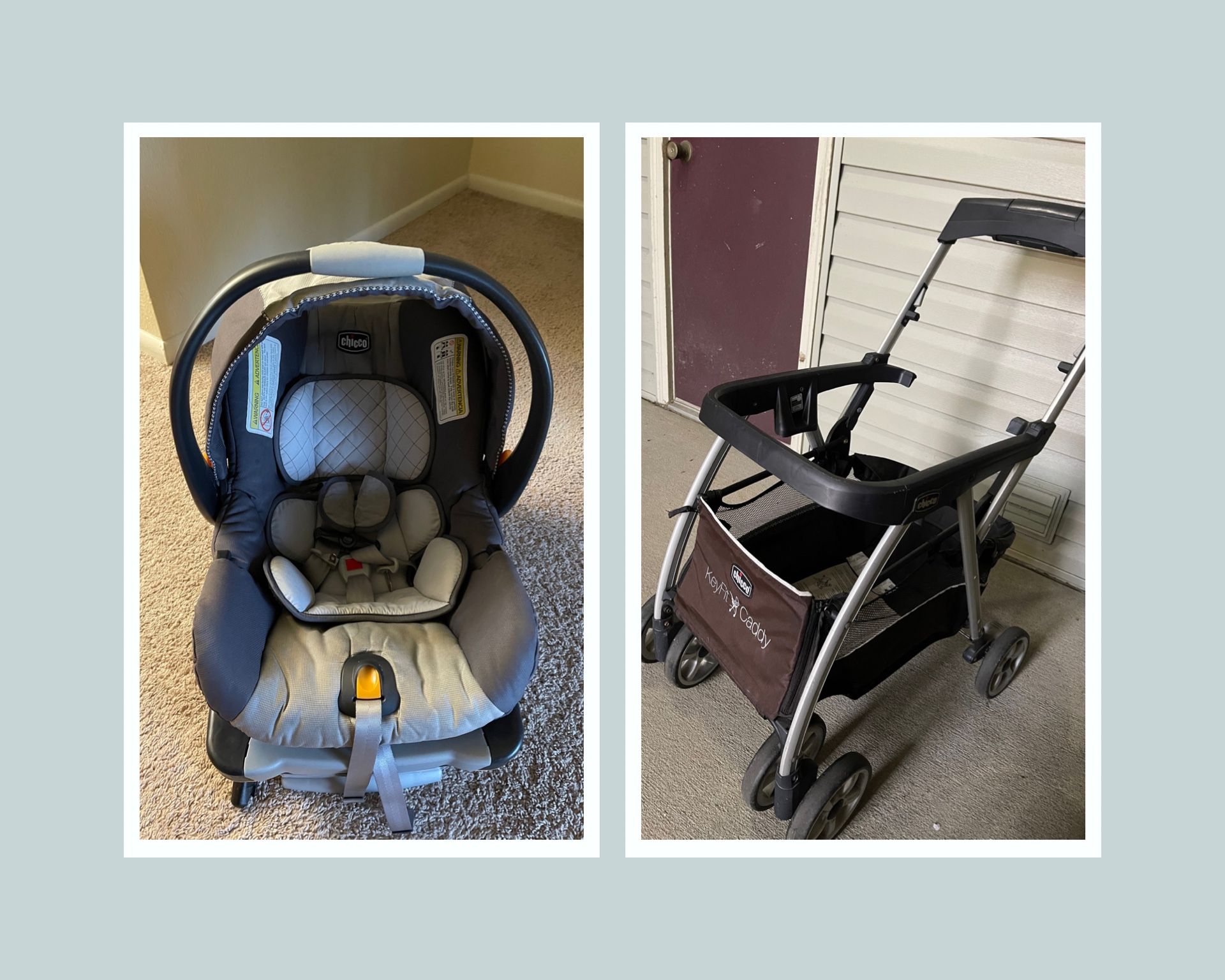 Chicco Keyfit Carseat And Stroller 