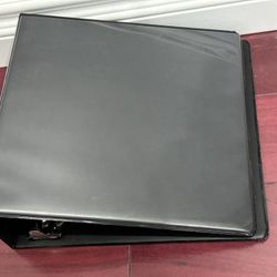 Black 3 ring Binders With Clear view Cover