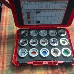 Milwaukee Copper wire die crimping set 