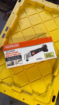 Warrior 20V Lithium Oscillating Multi-Tool Kit