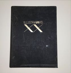 Vintage 1979 hardcover copy of Illustrators XX book