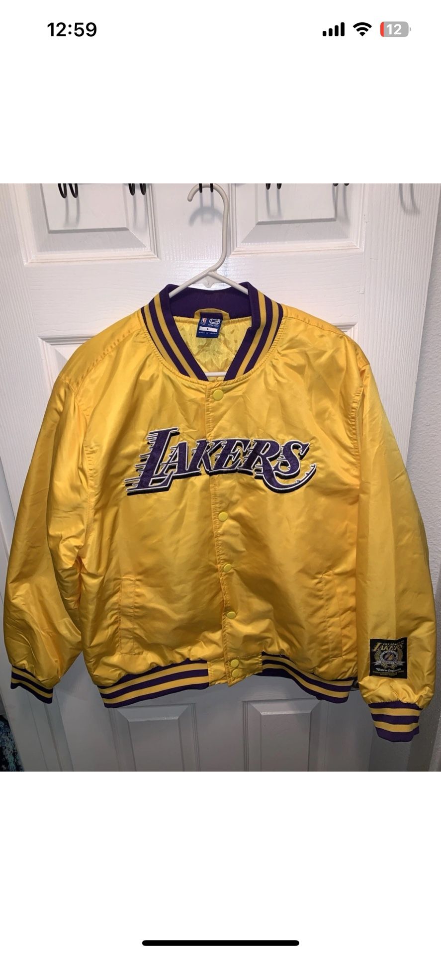 Los Ángeles Lakers Bomber Jacket - Size Large