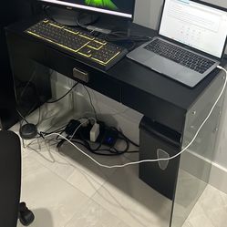Black Laptop Desk