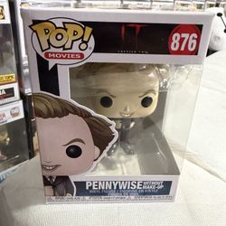 Pennywise Without Makeup Funko